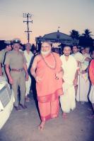 Arrival and Shobha Yatra of Jagadguru Shankaracharya - Shri Bharati Tirth Mahaswamigal of Shringeri (26 Feb 1997)